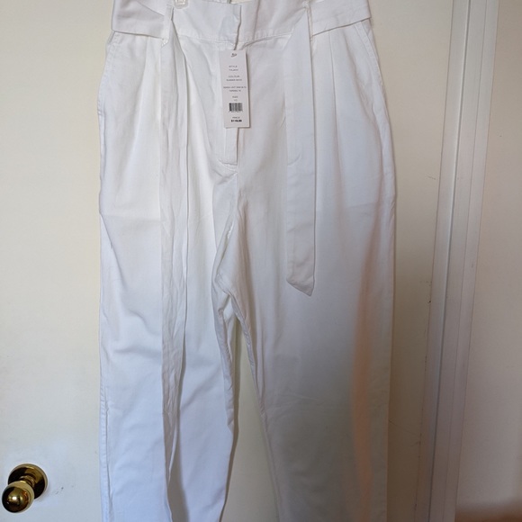 French connection white pants size 10 - Picture 1 of 3